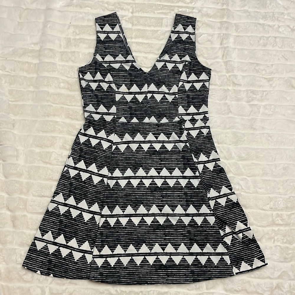 Black and White Dress